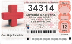 Sorteo Especial de la Lotería Nacional de la Cruz Roja
